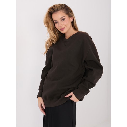 Bluza-WT-BL-A1047.69-ciemny brązowy 1