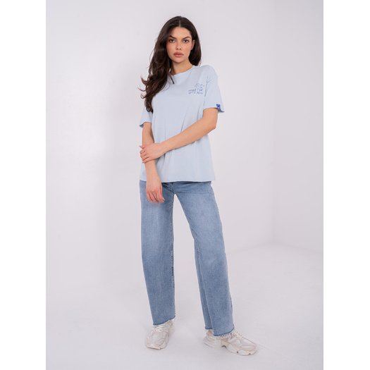 T-shirt-D12022M02842A-jasny niebieski 2
