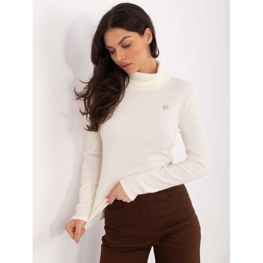 Sweter-LK-SW-510184.01P-ecru 1