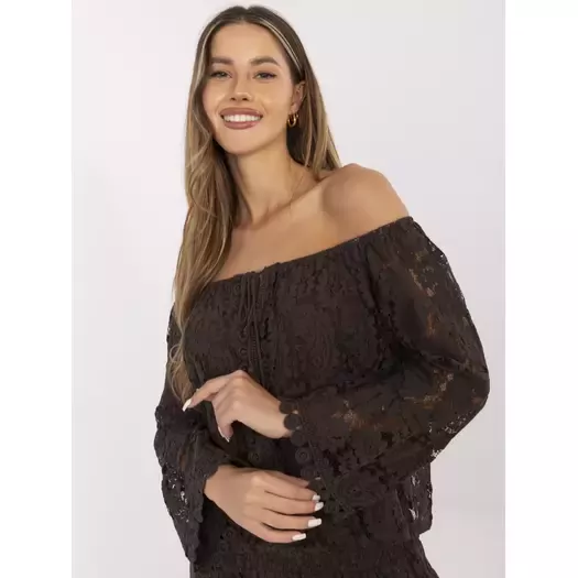 Bluzka-MI-BZ-88500.79-ciemny brązowy
