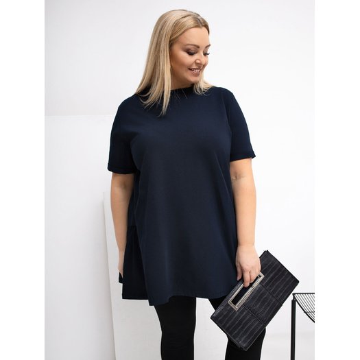 Bluzka-RV-BZ-7923-1.34P-granatowy 1