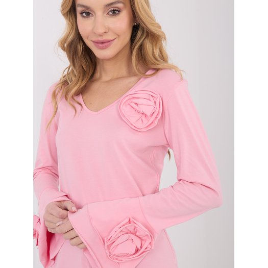 Bluzka-IT-BZ-22139.96-jasny r&oacute;żowy