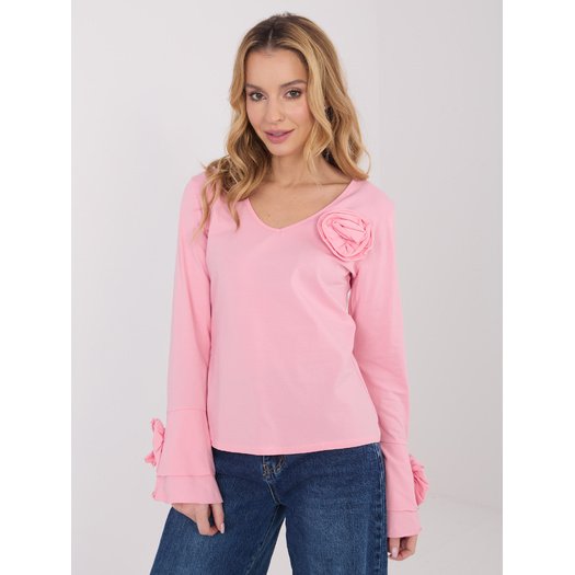 Bluzka-IT-BZ-22139.96-jasny r&oacute;żowy 3