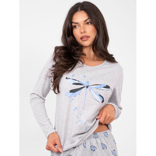 Piżama-DU-PI-FP-008.30-szary 3