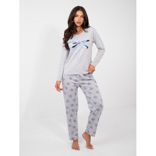 Piżama-DU-PI-FP-008.30-szary 2