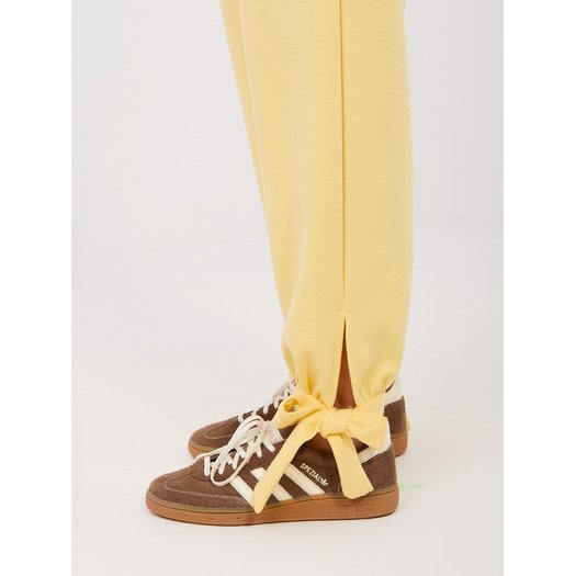 Spodnie-MI-SP-P6845.68-jasny ż&oacute;łty 4