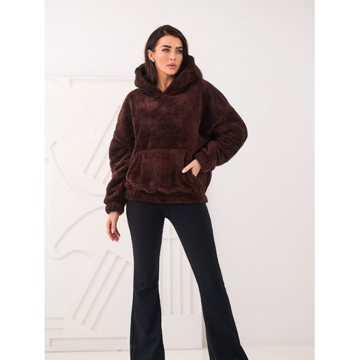 Bluza-CS-BL-BT1029.97P-ciemny brązowy