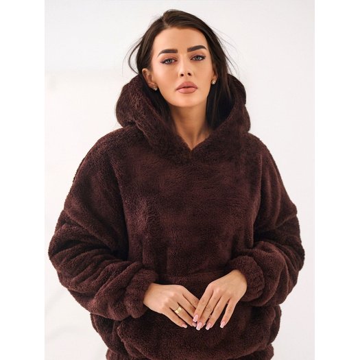 Bluza-CS-BL-BT1029.97P-ciemny brązowy 1