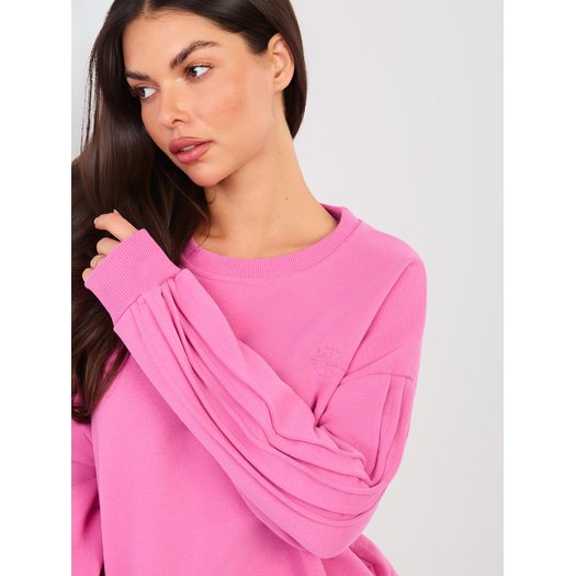 Bluza-NS-BL-NS2548.05-ciemny r&oacute;żowy