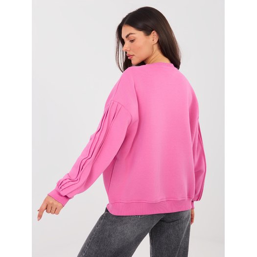 Bluza-NS-BL-NS2548.05-ciemny r&oacute;żowy 4