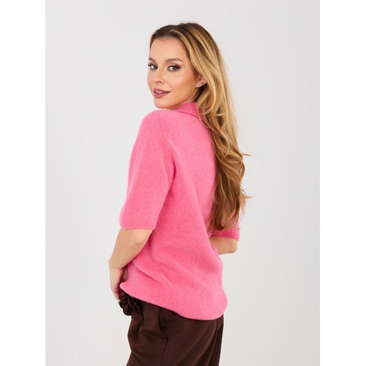 Sweter-MI-SW-0120.16-ciemny r&oacute;żowy 2