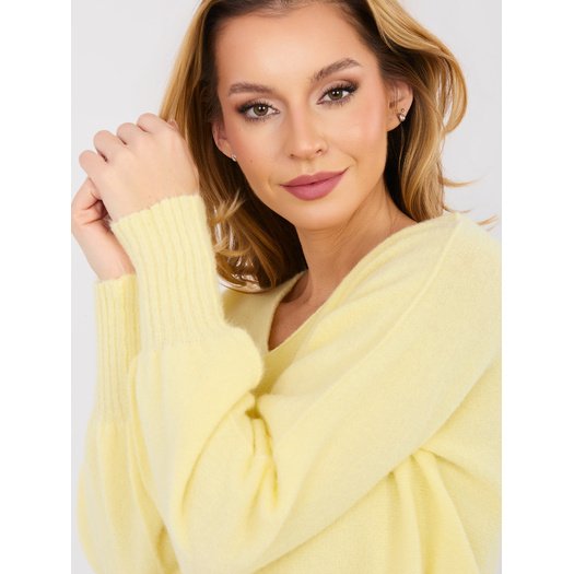 Sweter-MI-SW-2201.16P-jasny ż&oacute;łty