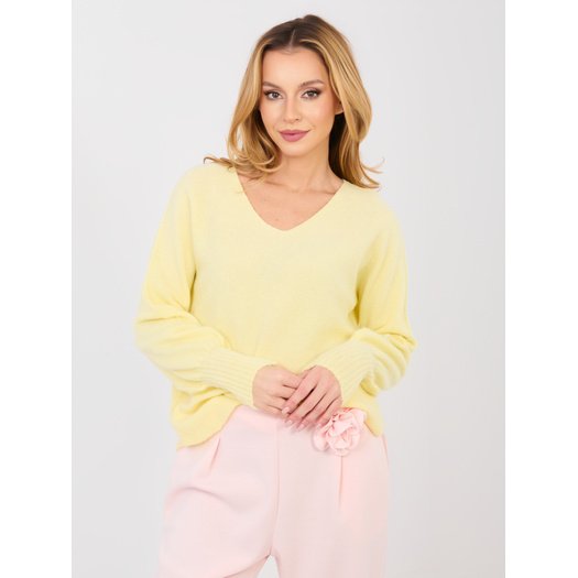 Sweter-MI-SW-2201.16P-jasny ż&oacute;łty 4