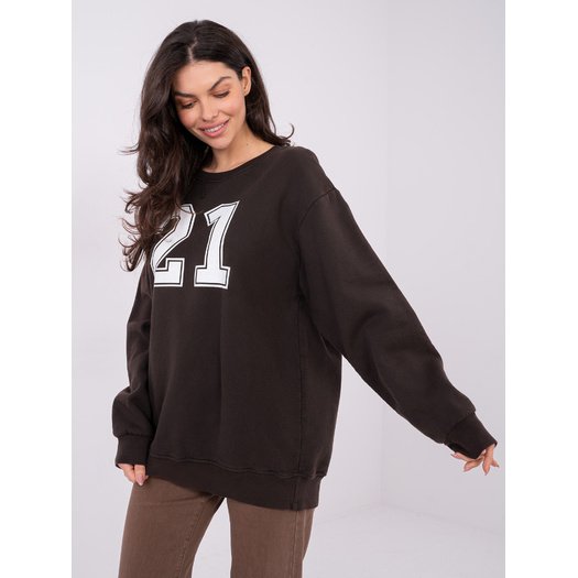 Bluza-WT-BL-A1063.64-ciemny brązowy