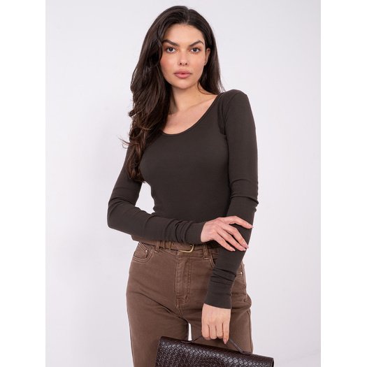 Bluzka-WT-BZ-A1090.83-ciemny brązowy