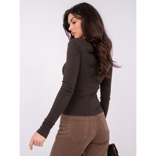 Bluzka-WT-BZ-A1090.83-ciemny brązowy 4