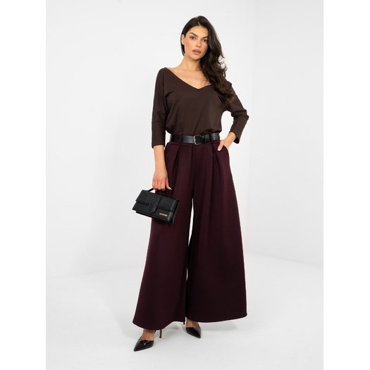 Spodnie-IT-SP-17872.29-ciemny fioletowy 1