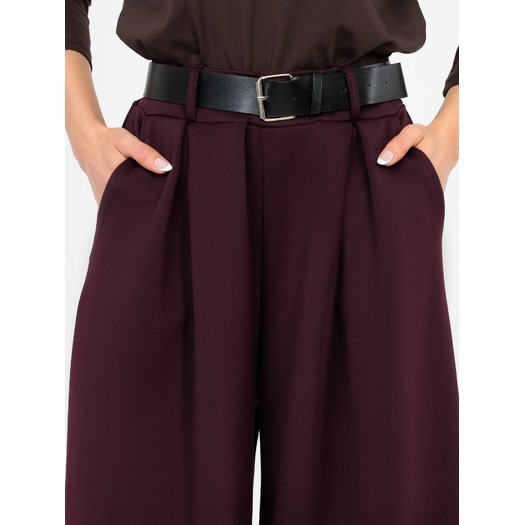 Spodnie-IT-SP-17872.29-ciemny fioletowy 2