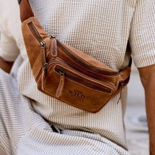 Vyriška piniginė ant juosmens Wild 2506-MH 5