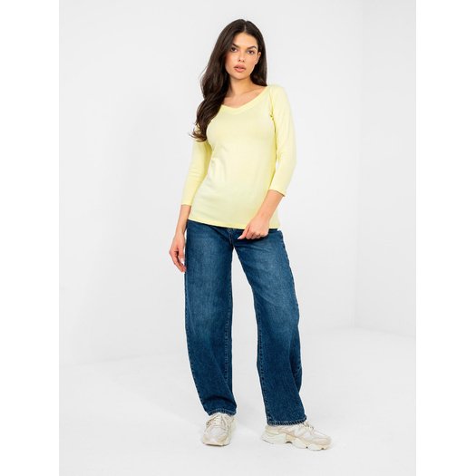 Bluzka-RV-BZ-A1190.16-jasny ż&oacute;łty 3