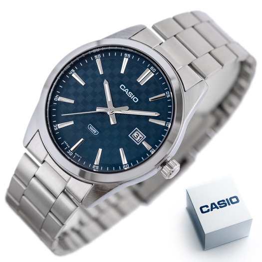 CASIO MEN S WATCH MTP-VD03D-2A2 + BOX
