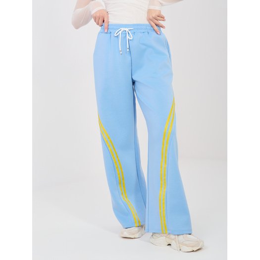 Spodnie dresowe-IT-DR-22168.66-jasny niebieski 4