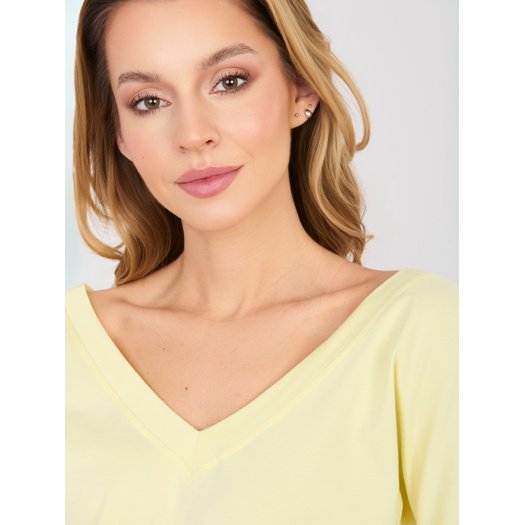 Bluzka-RV-BZ-A1189.24-jasny ż&oacute;łty 1