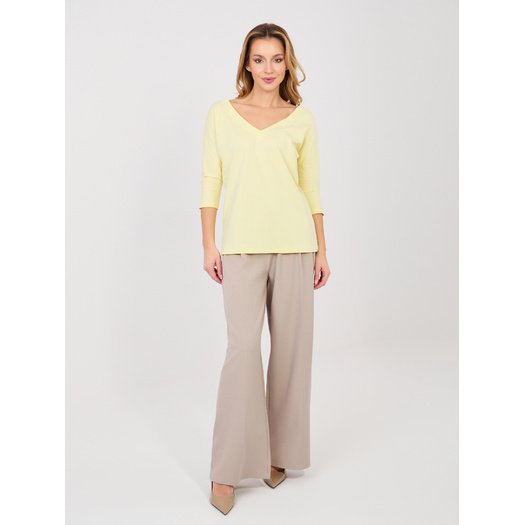 Bluzka-RV-BZ-A1189.24-jasny ż&oacute;łty 3