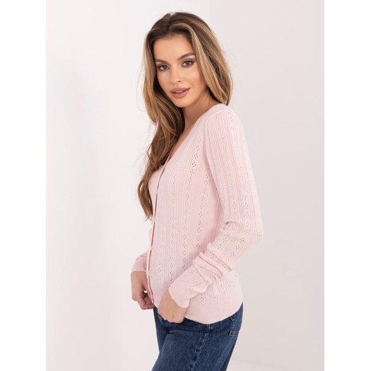 Sweter-D90186AK90993A-jasny r&oacute;żowy 3