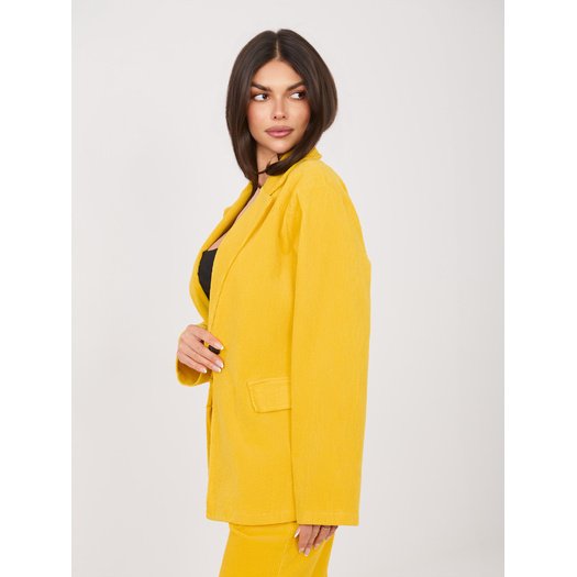 Marynarka-IT-MA-FL9958.87-ż&oacute;łty 1