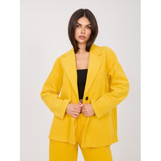 Marynarka-IT-MA-FL9958.87-ż&oacute;łty 2