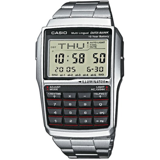 CASIO VINTAGE DATABANK MALE WATCH DBC-32D-1ADF (zd162b) + BOX