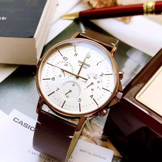 CASIO MTP-E321RL-5A MEN S WATCH (zd190b) + BOX