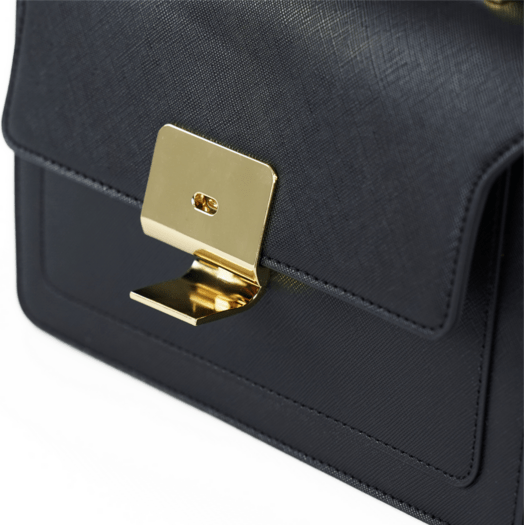 Torba weekendowa podr&oacute;żna sk&oacute;rzana Solier SL39 Astrin czarna 7