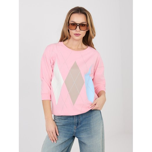 Bluzka-RV-BZ-A1144.94-jasny r&oacute;żowy
