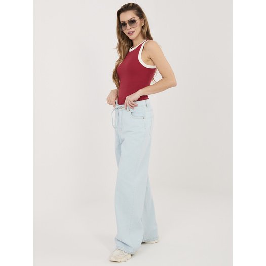 Spodnie-D80033BB62629L221-jasny niebieski 7
