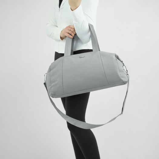 Torba weekendowa podr&oacute;żna sk&oacute;rzana Solier SL39 Astrin czarna 2