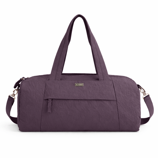 Sports Fabric Fitness Bag Solier FB52 Lunea &ndash; Plum