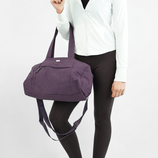 Sports Fabric Fitness Bag Solier FB52 Lunea &ndash; Plum 3