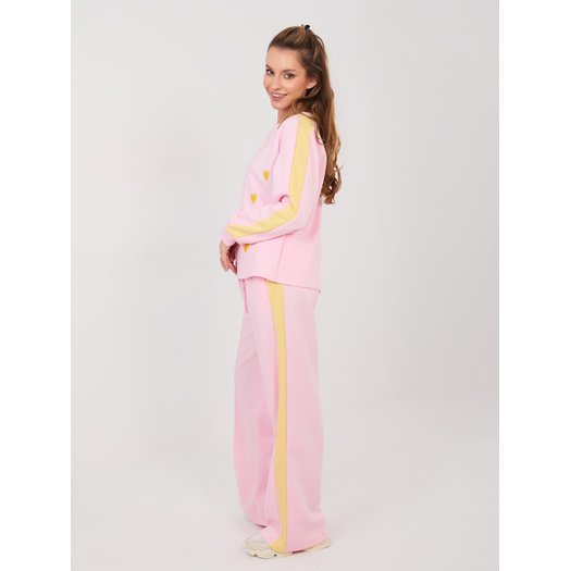 Spodnie dresowe-IT-DR-22211.90-jasny r&oacute;żowy 2