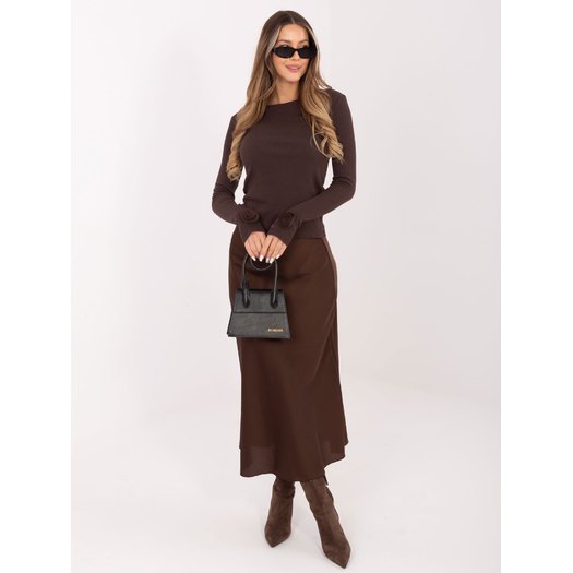Bluzka-RV-BZ-A1198.89-ciemny brązowy