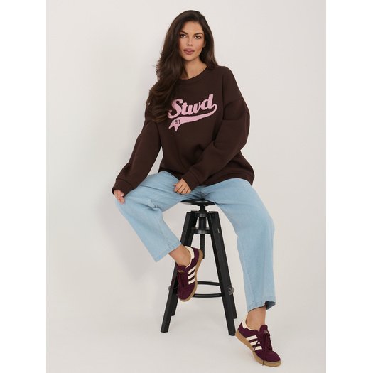 Bluza-RV-BL-A1080.21P-ciemny brązowy 4