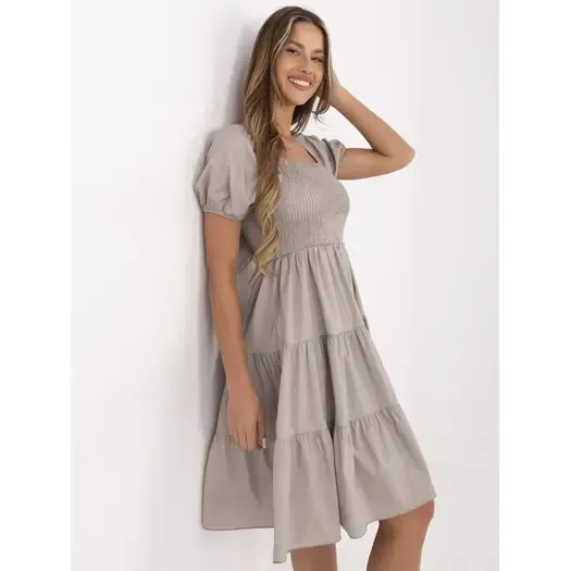 Sukienka-MI-SK-A2561.89-ciemny bezowy