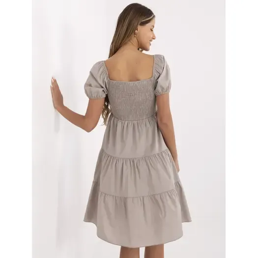 Sukienka-MI-SK-A2561.89-ciemny bezowy 3