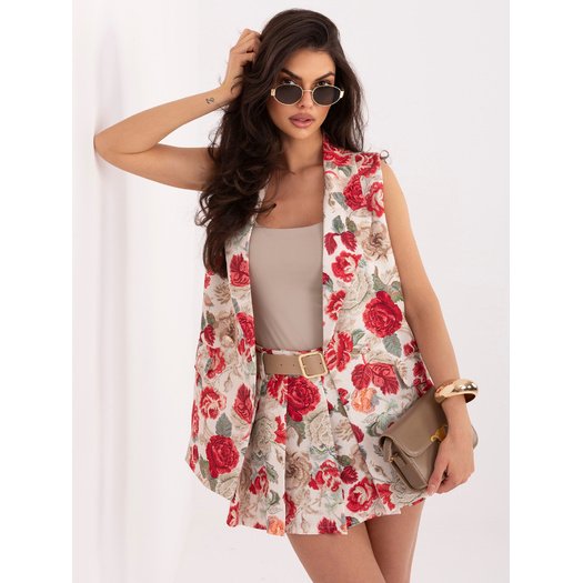 Liemenė moterims-IT-KZ-FL10517.91-czerwony 2