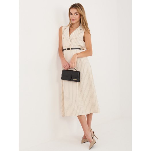 Sukienka-MI-SK-A3046.82-beżowy