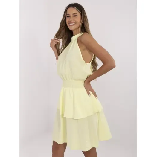 Sukienka-MI-SK-92166.71P-jasny ż&oacute;łty