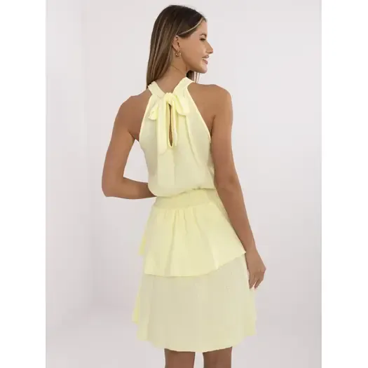 Sukienka-MI-SK-92166.71P-jasny ż&oacute;łty 3
