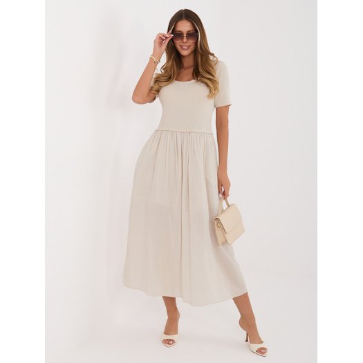 Sukienka-MI-SK-26044.79-beżowy
