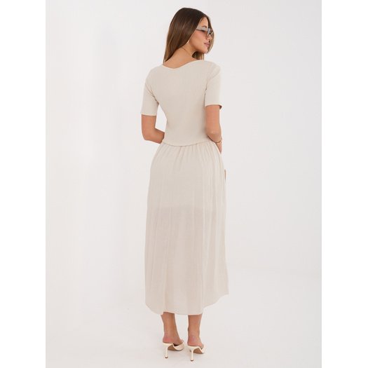 Sukienka-MI-SK-26044.79-beżowy 3
